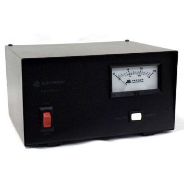 Astron RS-12M, Linear power supply, 13.8V, 12A, meters