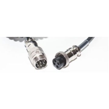 8 pin to 4 pin Kenwood Microphone Adapter Cable