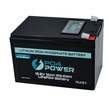 P04Power 12V 12Ah LifeP04 Battery