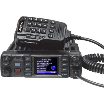 Anytone AT-D578UV III Plus DMR Tri-band Amateur Mobile Radio, AM Aircraft Rx with GPS and Bluetooth