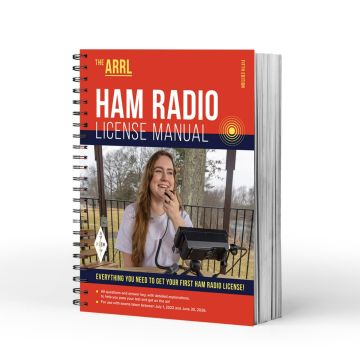 ARRL Ham Radio License Manual 5th Edition (Spiral Bound) 2022-2026 - ARRL 1557