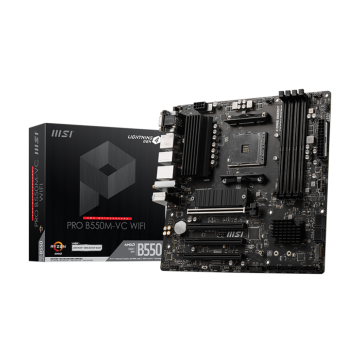 MSI PRO B550M-VC WIFI mATX DDR4 AM4 Motherboard