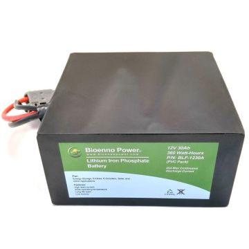 Bioenno Power BLF-1230A 30Ah LiFePO4 Battery