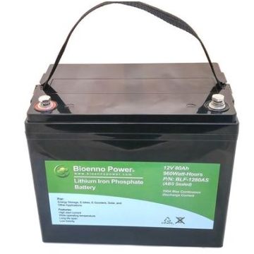 Bioenno Power BLF-1280AS 80Ah LiFePO4 Battery