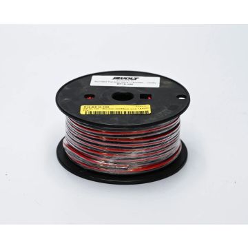 Bonded red/black wire 18AWG - 100ft