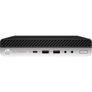 Refurbished HP EliteDesk 800 G4 MiniDesktop I5 8500T 2.1 GHZ 16G 256G SSD Win10Pro