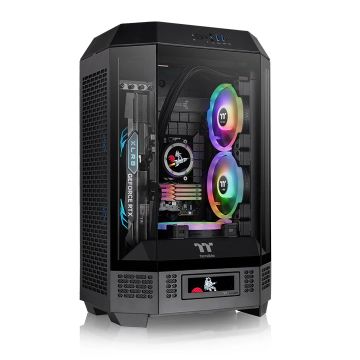 Thermaltake The Tower 300 Black Micro Tower Chassis - CA-1Y4-00S1WN-00