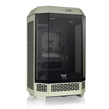 Thermaltake The Tower 300 Micro Tower Chassis - Matcha Green - CA-1Y4-00SEWN-00