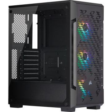 CORSAIR iCUE 220T RGB Airflow Mid-Tower Case CC-9011173-WW