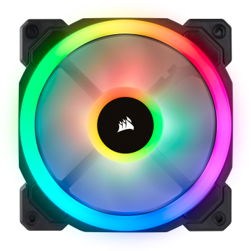 Corsair 1-Pack LL120 RGB 120mm RGB LED PWM Fan CO-9050071-WW