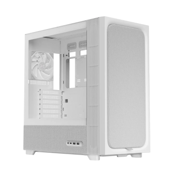 TRYX FLOVA F50 Mid-Tower ATX Case White Chassis