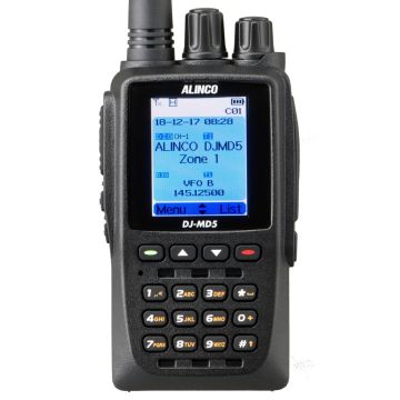 Alinco DJ-MD5T VHF/UHF 5W DMR Part 90 HT 