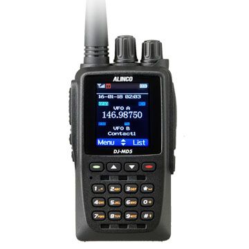 Alinco DJ-MD5XLT Dual Band DMR 5W w/GPS Gen 3