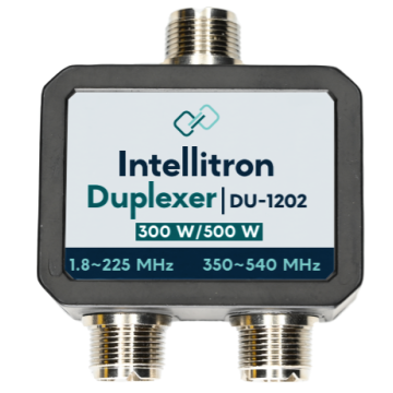 Intellitron DU-1202 1.8-225MHz / 350-540MHz Duplexer 500w