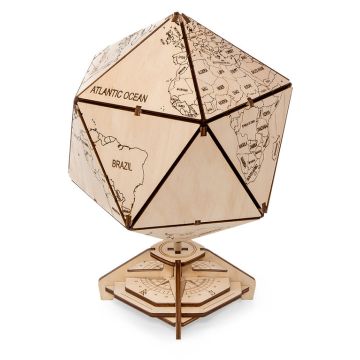 Icosahedral Globe Plain Construction Kit - AV0523127