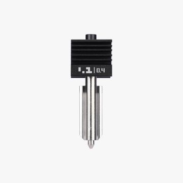 Hotend with hardened steel nozzle - 0.4 mm for H2D