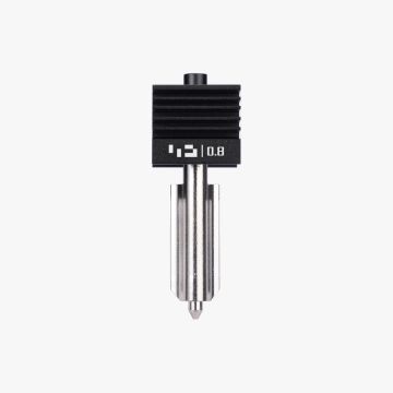 Hotend with hardened steel nozzle - 0.8 mm for H2D
