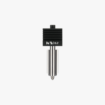 Hotend with stainless steel nozzle - 0.2 mm for H2D