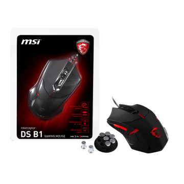 MSI Interceptor DS B1 Gaming Mouse (Retail)