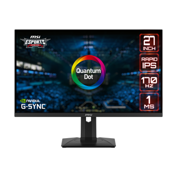 MSI G274QPF-QD 27" QHD 170Hz Flat Gaming Monitor