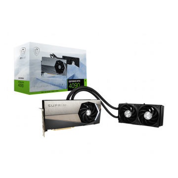 MSI GeForce RTX 4090 SUPRIM LIQUID X 24G Graphics Card - G4090SLX24
