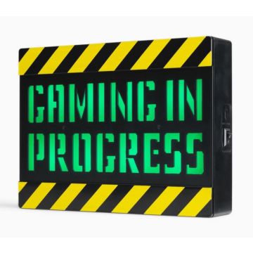 Gaming in Progress Lamp