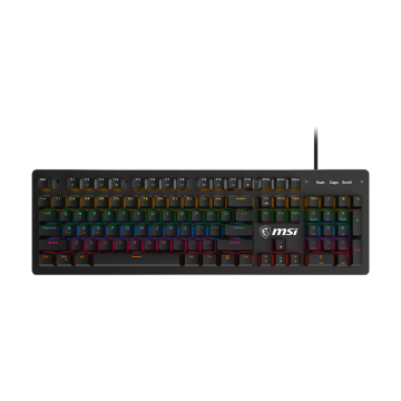 MSI Forge GK300 Blue US Mechanical Gaming Keyboard