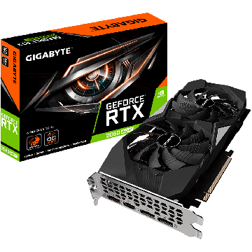GIGABYTE GeForce RTX 2060 SUPER WINDFORCE OC 8G GV-N206SWF2OC-8GD