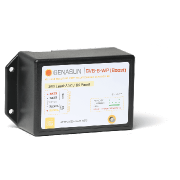 Genasun Waterproof MPPT Voltage Boosting Solar Controller for LiFEPO4 Batteries