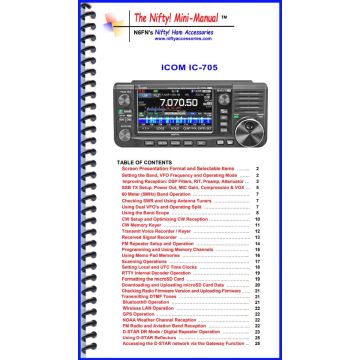 Nifty IC-705 Mini-Manual