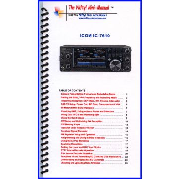 Icom IC-7610 Mini-Manual