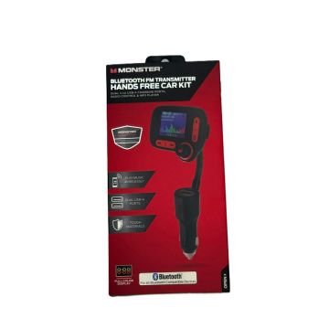 MONSTER Bluetooth FM Transmitter with USB Charging - 2MNCA0117B0E2