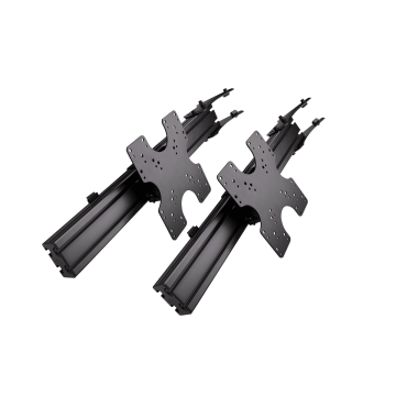 Next Level Racing Elite Freestanding Triple Monitor Stand Add-On Carbon Grey - NLR-E006