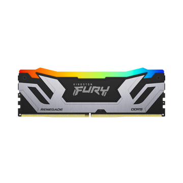 Kingston FURY Renegade 48GB CUDIMM Kit (2x24GB) DDR5 8400MT/S CL40 RGB Silver - KF584CU40RSAK2-48