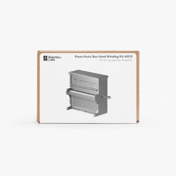 Piano Music Box Hand Winding Kit - K015