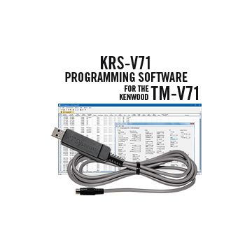 RT Systems KRS-V71Programming Software and USB-K5G for the Kenwood TM-V71