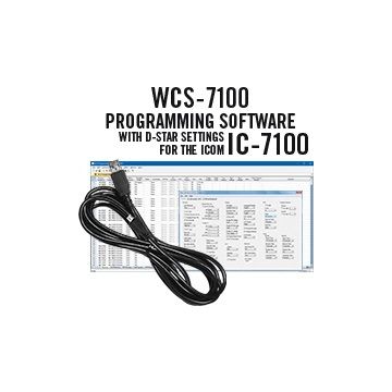 RT Systems Programming Software and RT-41 cable for the Icom IC-7100 - WCS-7100-RT