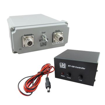 LDG RT-100 Watt Remote Mount Tuner and RC-100 Control Unit