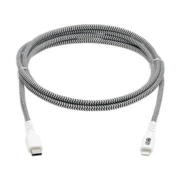 Tripp Lite 6ft USB C to Lightning Braided Sync/Charging Cable