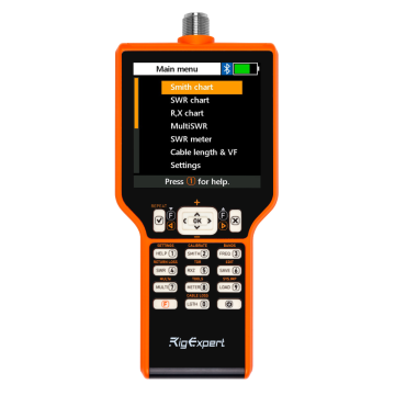RigExpert MATCH Upgradable Antenna and Cable Analyzer, 0.1-70MHz