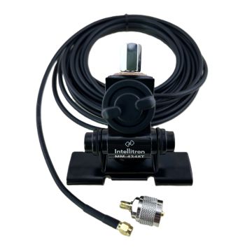 Intellitron MM-4348T 3-Axis Lip Mount with 3/8-24 Connector and 17ft Coax Kit