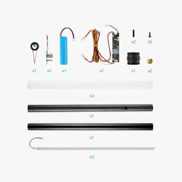 Light Staff with Sound Effects Kit - B-ZC007