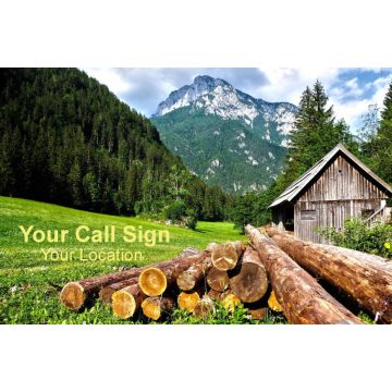 Personalized Standard QSL Cards (Pack of 100)
