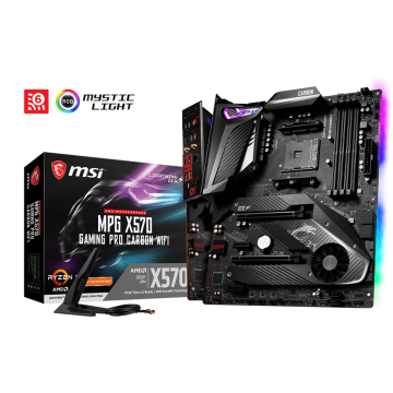 MSI MPG X570 GAMING PRO CARBON WIFI ATX Motherboard
