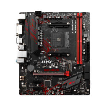 MSI B450M GAMING PLUS Micro-ATX Motherboard