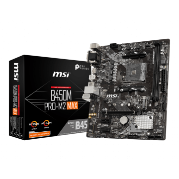MSI B450M PRO-M2 MAX Micro-ATX Motherboard