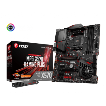 MSI MPG X570 GAMING PLUS ATX Motherboard
