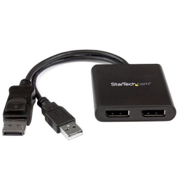 DisplayPort to DisplayPort Multi-Monitor Splitter MSTDP122DP