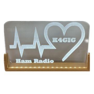 12" Customizable LED Desk Sign