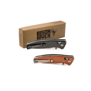 Personalized 4.5in Button Lock Folding Knife
